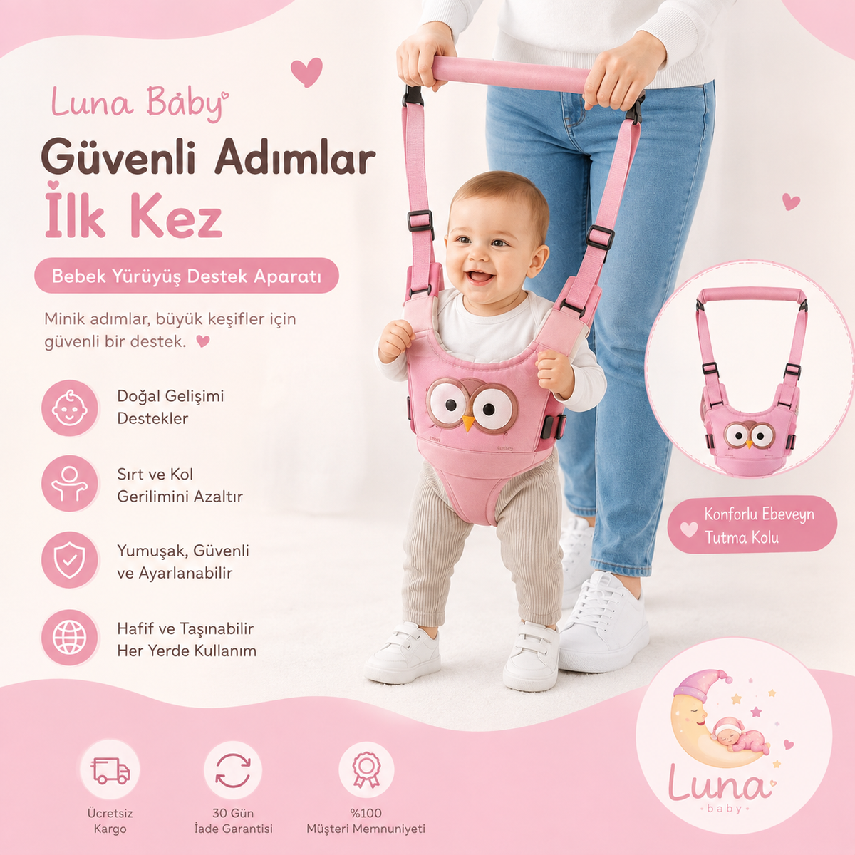 LunaWalk Yürüme Desteği